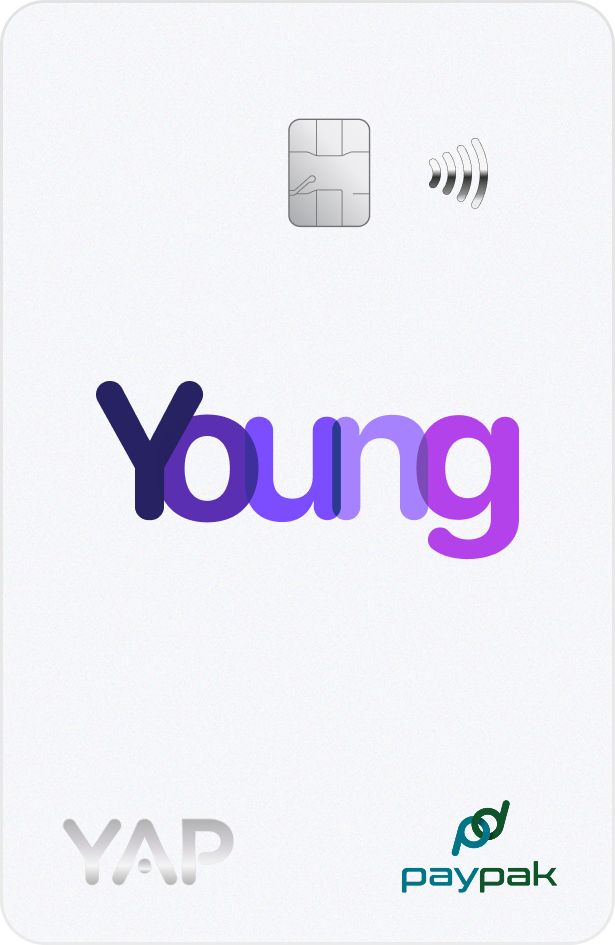 YAP Young PayPak debit card
